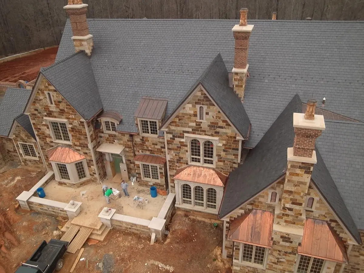 Craftsman Roofing Gutter Guard Installation project in Charolais Acres
